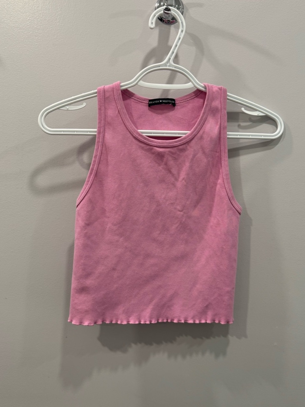 Brandy Melville Pink Tank Top - One Size